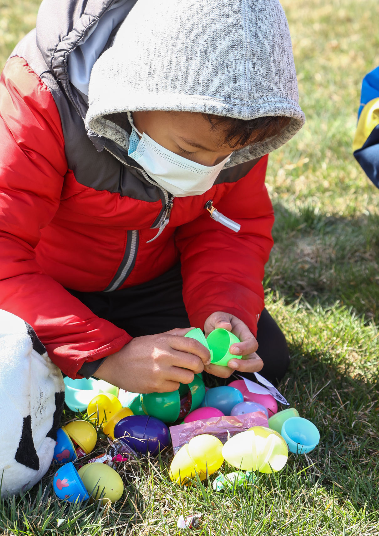 Veterans Motorcycle Riders Association Easter egg hunt